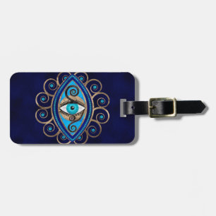 Evil Eye Amulet Ornament Bagagelabel