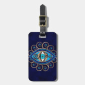 Evil Eye Amulet Ornament Bagagelabel (Voorkant verticaal)