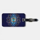Evil Eye Amulet Ornament Bagagelabel (Achterkant horizontaal)