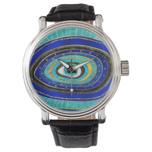 Evil Eye Amulet Ornament Horloge