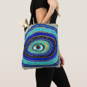 Evil Eye Amulet Ornament Tote Bag (Dichtbij)