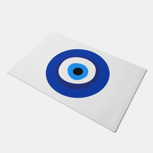 evil eye ancient symbol antiquity talisman superst deurmat (Schuin)