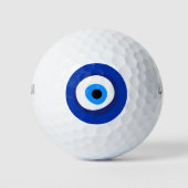 evil eye ancient symbol antiquity talisman superst golfballen (Voorkant)