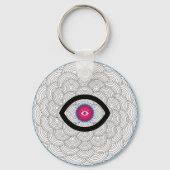 Evil Eye Art Sleutelhanger (Voorkant)