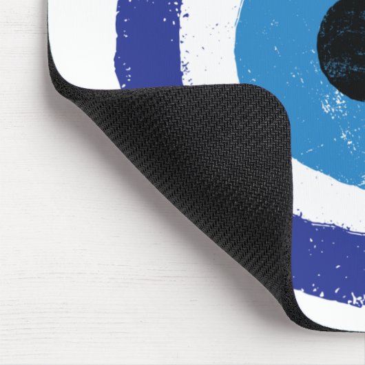 Evil Eye Artistic Blue Muismat (Hoek)