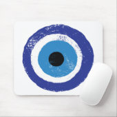 Evil Eye Artistic Blue Muismat (Met muis)