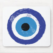 Evil Eye Artistic Blue Muismat (Voorkant)