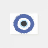 Evil Eye Artistic Blue Post-it® Notes (Voorkant)