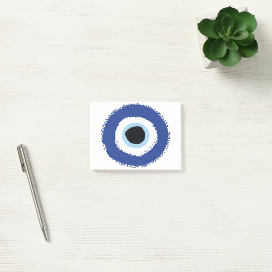 Evil Eye Artistic Blue Post-it® Notes (Kantoor)