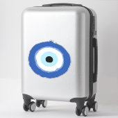 Evil Eye Artistic Blue Sticker (Koffer)