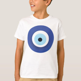 Evil Eye Artistic Blue T-shirt