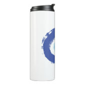 Evil Eye Artistic Blue Thermosbeker (Gedraaid links)