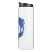 Evil Eye Artistic Blue Thermosbeker (Geroteerd rechts)