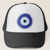 Evil Eye Artistic Blue Trucker Pet (Voorkant)