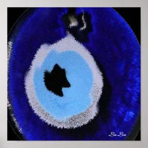 EVIL EYE BESCHERMING DOOR LIZ LOZ POSTER