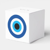 Evil Eye Blue Mati geluk en bescherming bruiloft p Bedankdoosjes (Achterkant)