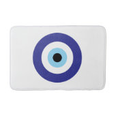 Evil Eye Blue Mati ontwerp badmat (Voorkant)