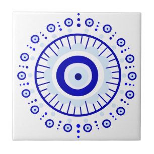 Evil Eye Burst Tegeltje