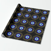 Evil Eye Cadeaupapier (Uitgerold)