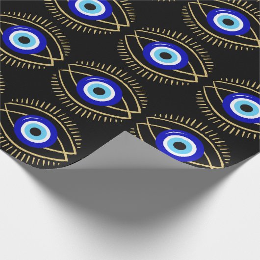 Evil Eye Cadeaupapier (Hoek)