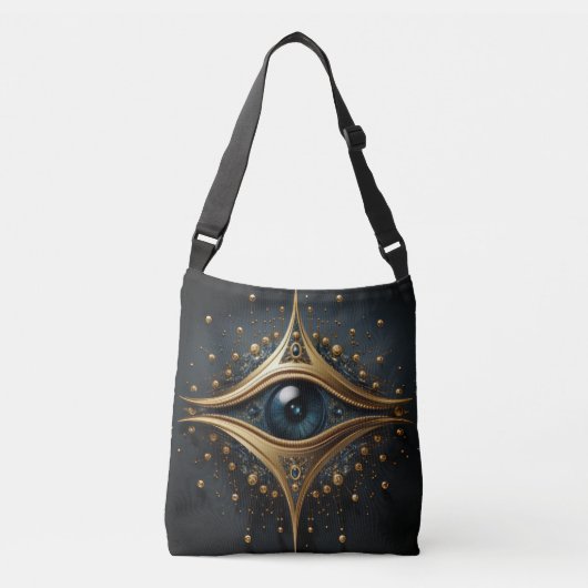 Evil Eye Canvas tas (Voorkant)