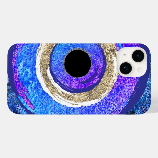 Evil Eye Case-Mate iPhone Case (Achterkant (horizontaal))