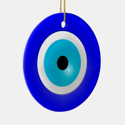 Evil Eye Charm Keramisch Ornament (Rechts)