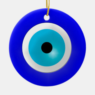 Evil Eye Charm Keramisch Ornament
