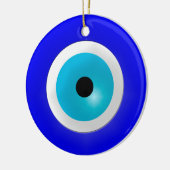 Evil Eye Charm Keramisch Ornament (Links)
