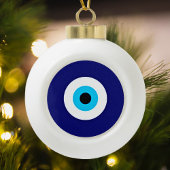 Evil Eye Charm Keramische Bal Ornament