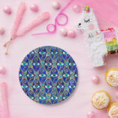 Evil Eye Charm Pattern Papieren Bordje (Feest)