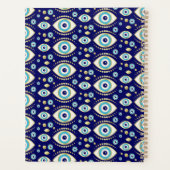Evil Eye Charm Pattern Planner (Achterkant)