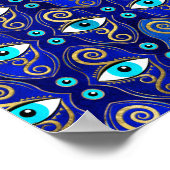 Evil Eye Charm Pattern Poster (Hoek)