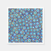 Evil Eye Charm Pattern Servet (Voorkant)