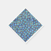 Evil Eye Charm Pattern Servet (Hoek)