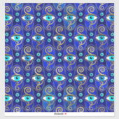 Evil Eye Charm Pattern Sticker (Vel)