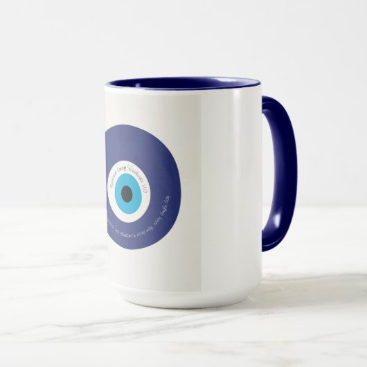 Evil Eye Coffee Mok (Voorkant rechts)