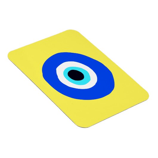 Evil Eye Colourful Lucky Symbol Magneet (Rechterzijde)