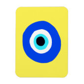 Evil Eye Colourful Lucky Symbol Magneet (Verticaal)