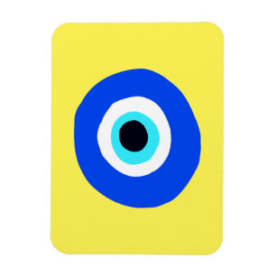 Evil Eye Colourful Lucky Symbol Magneet