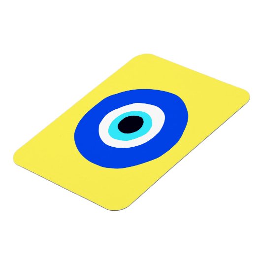 Evil Eye Colourful Lucky Symbol Magneet (Linkerzijde)
