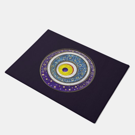 Evil Eye Deurmat (Schuin)