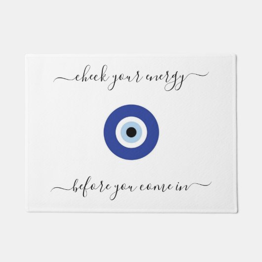 Evil Eye Doormat Deurmat (Voorkant)