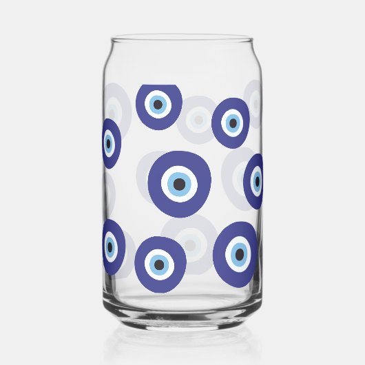 Evil Eye Drinkware Set Blikvorm Glas (Achterkant)