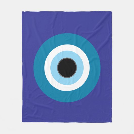 Evil Eye Fleece Deken (Voorkant)