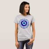 Evil Eye Geen Slechte Vibes Spiritueel Art Classic T-shirt (Voorkant volledig)
