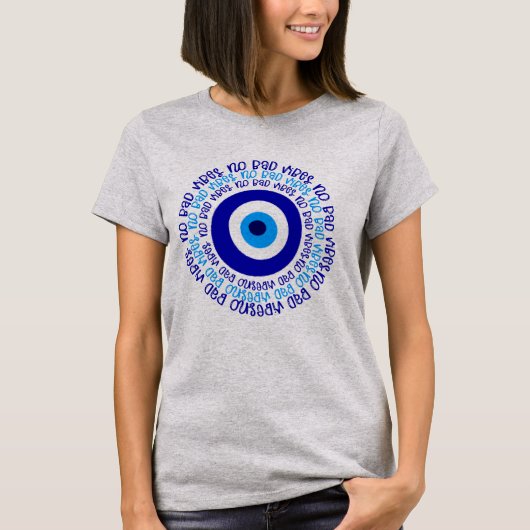 Evil Eye Geen Slechte Vibes Spiritueel Art Classic T-shirt (Voorkant)