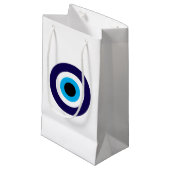 Evil Eye geschenktassen met Lucky Blue Mati symboo Klein Cadeauzakje (Voorkant Gekanteld)