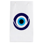 Evil Eye geschenktassen met Lucky Blue Mati symboo Klein Cadeauzakje (Voorkant)