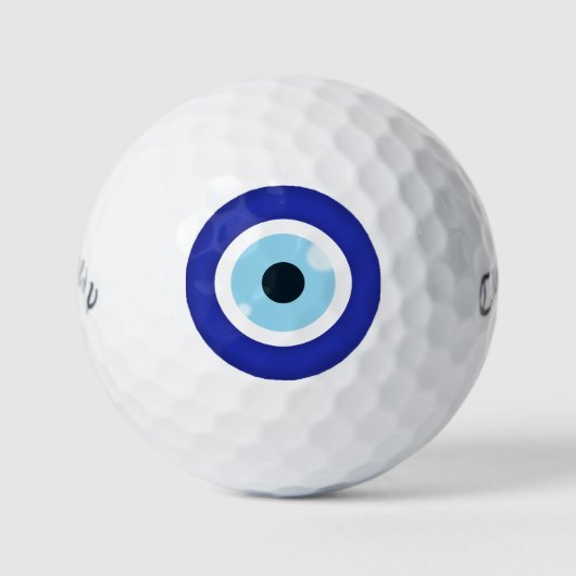 Evil Eye Golf Balls Golfballen (Voorkant)